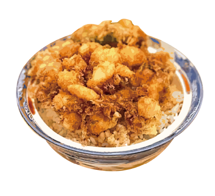 かき揚げ丼