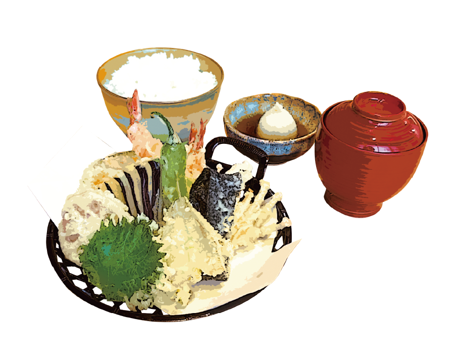 天ぷら定食